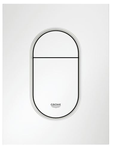 GROHE ARENA COSMOPOLITAN S ovládací tlačítko pro dvě splachování, plast, alpská bílá 37624SH0 Obrázek - fotka