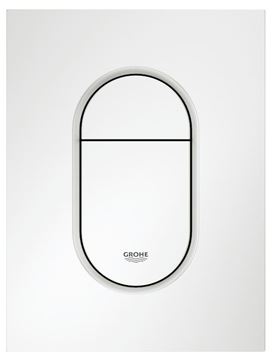 GROHE ARENA COSMOPOLITAN S ovládací tlačítko pro dvě splachování, plast, alpská bílá 37624SH0 Obrázek - fotka