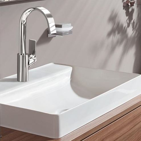 HANSGROHE VIVENIS umyvadlová stojánková baterie, s otočným výtokem, EcoSmart, chrom 75032000 Obrázek - fotka