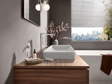 HANSGROHE VIVENIS umyvadlová stojánková baterie, s odtokovou soupravou, EcoSmart, chrom 75040000 Obrázek - fotka