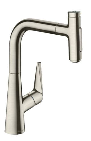 HANSGROHE TALIS SELECT M51 dřezová baterie, s vytahovací sprškou, nerez 72824800 Obrázek - Hlavní obrázek