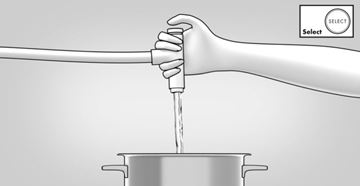 HANSGROHE TALIS SELECT M51 dřezová baterie, s vytahovací sprškou, nerez 72824800 Obrázek - fotka