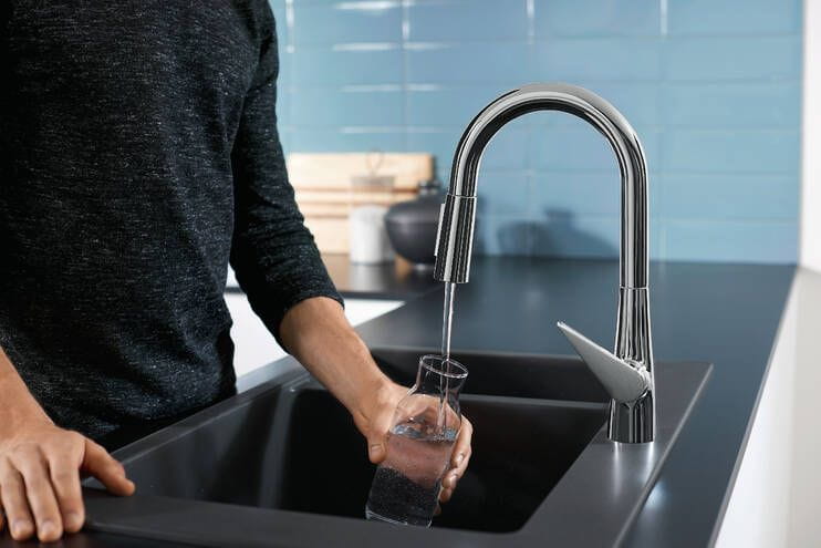 HANSGROHE TALIS M51 dřezová baterie, s vytahovací sprškou, sBox, chrom 73850000 Obrázek - fotka