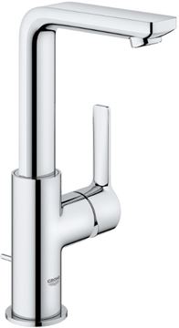 GROHE LINEARE umyvadlová stojánková baterie, s odtokouvou soupravou, chrom
