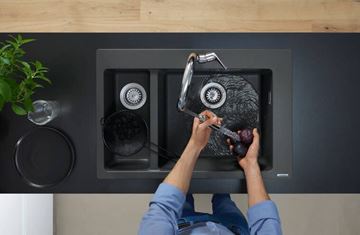 HANSGROHE TALIS M51 dřezová baterie, s vytahovací sprškou, sBox, nerez 73850800 Obrázek - fotka