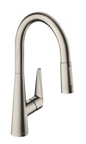 HANSGROHE TALIS M51 dřezová baterie, s vytahovací sprškou, sBox, nerez 73851800 Obrázek - Hlavní obrázek