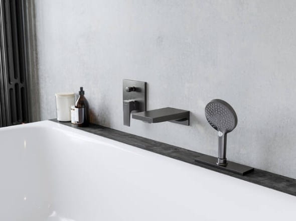 HANSGROHE RAINDANCE SELECT S 120 3JET ruční sprcha pr. 125 mm, 3 proudy, EcoSmart, kartáčovaný černý chrom 26531340 Obrázek - fotka