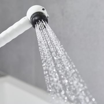 HANSGROHE JOCOLINO 2JET ruční sprcha 27 mm, 2 proudy, motiv zebra, bílá/černá 28787640 Obrázek - fotka