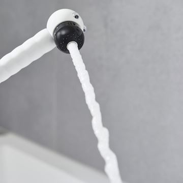 HANSGROHE JOCOLINO 2JET ruční sprcha 27 mm, 2 proudy, motiv zebra, bílá/černá 28787640 Obrázek - fotka