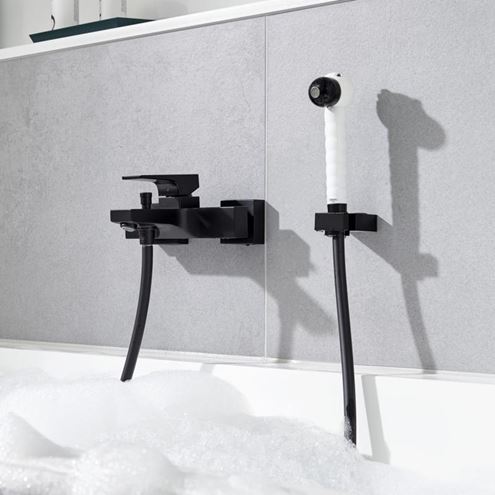 HANSGROHE JOCOLINO 2JET ruční sprcha 27 mm, 2 proudy, motiv zebra, bílá/černá 28787640 Obrázek - fotka
