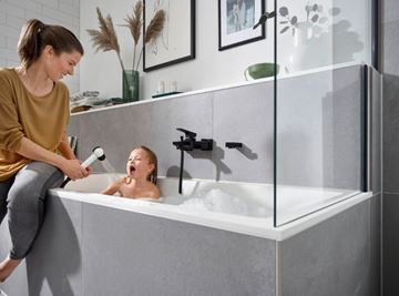 HANSGROHE JOCOLINO 2JET ruční sprcha 27 mm, 2 proudy, motiv zebra, bílá/černá 28787640 Obrázek - fotka