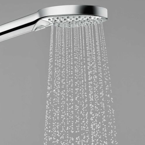 HANSGROHE RAINDANCE SELECT S 3JET ruční sprcha pr. 120, 3 proudy, kartáčovaný černý chrom 26014340 Obrázek - fotka