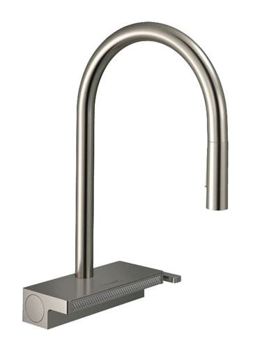 HANSGROHE AQUNO SELECT M81 dřezová baterie, s vytahovací sprškou a plochým sprchovým proudem, nerez 73837800 Obrázek - Hlavní obrázek
