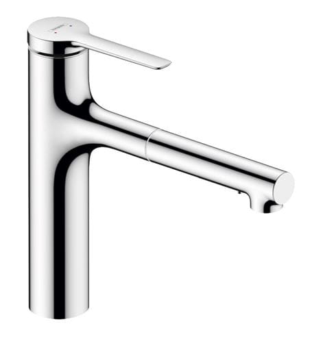 HANSGROHE ZESIS M33 dřezová baterie, s vytahovací sprškou, chrom 74801000 Obrázek - Hlavní obrázek