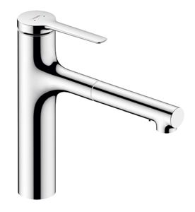 HANSGROHE ZESIS M33 dřezová baterie, s vytahovací sprškou, chrom