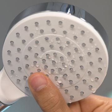 HANSGROHE CROMETTA VARIO 2JET sprchová souprava 3-dílná, ruční sprcha pr. 100 mm, 2 proudy, tyč, hadice, Green, bílá/chrom 26555400 Obrázek - fotka