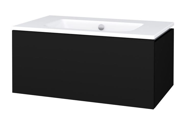 CONCEPT MODULAR skříňka pod umyvadlo 79,8x49,5x33,2 cm, 1 zásuvka, Push-open, graphite 807795 Obrázek - Hlavní obrázek