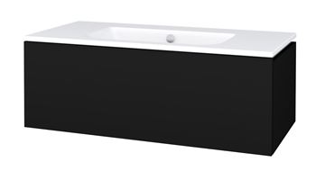 CONCEPT MODULAR skříňka pod umyvadlo 99,8x49,5x33,2 cm, 1 zásuvka, Push-open, graphite
