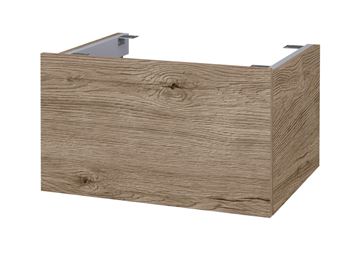 CONCEPT MODULAR nízká skříňka 59,8x49,5x33,2 cm, 1 zásuvka, Push-open, herkules