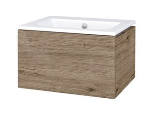 CONCEPT MODULAR skříňka pod umyvadlo 59,8x49,5x33,2 cm, 1 zásuvka, Push-open, herkules