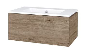 CONCEPT MODULAR skříňka pod umyvadlo 79,8x49,5x33,2 cm, 1 zásuvka, Push-open, herkules