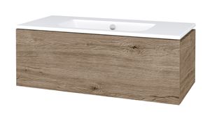 CONCEPT MODULAR skříňka pod umyvadlo 99,8x49,5x33,2 cm, 1 zásuvka, Push-open, herkules