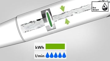 HANSGROHE RAINDANCE SELECT E 120 3JET sprchová souprava 4-dílná, ruční sprcha 120x120 mm, 3 proudy, tyč, hadice, mýdlenka, EcoSmart, bílá/chrom 26622400 Obrázek - fotka