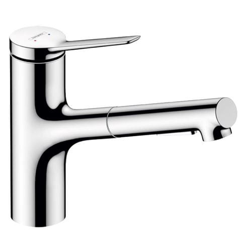 HANSGROHE ZESIS M33 dřezová baterie, s vytahovací sprškou, EcoSmart, chrom 74810000 Obrázek - Hlavní obrázek