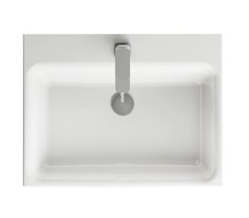 RAVAK COMFORT 600 umyvadlo 60 cm, s otvorem pro baterii, bez přepadu XJX01260001 Obrázek - fotka