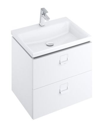 RAVAK COMFORT 600 umyvadlo 60 cm, s otvorem pro baterii, bez přepadu XJX01260001 Obrázek - fotka