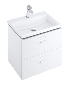 RAVAK COMFORT 600 umyvadlo 60 cm, s otvorem pro baterii, bez přepadu XJX01260001 Obrázek - fotka