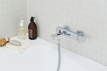 RAVAK 10° TD 022.00 vanová nástěnná baterie, s přepínačem, chrom X070065 Obrázek - fotka