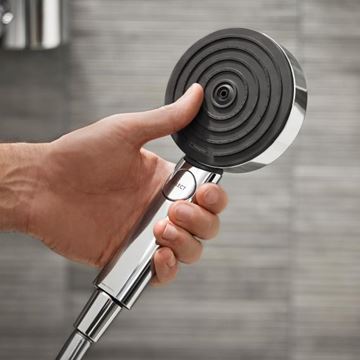 HANSGROHE PULSIFY SELECT S 3JET ruční sprcha pr. 105 mm, Relaxation 3 proudy, EcoSmart, chrom 24111000 Obrázek - fotka