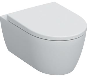 GEBERIT ICON závěsné WC, se SoftClose sedátkem, Rimfree splachování, alpská bílá