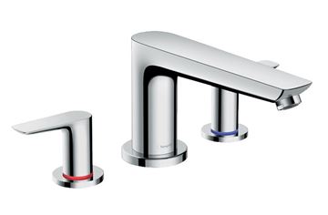 HANSGROHE TALIS E baterie na okraj vany, 3-otvorová, chrom