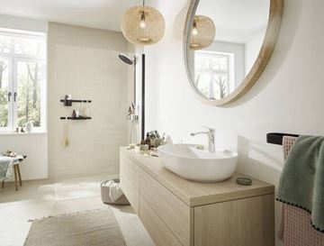 HANSGROHE WALLSTORIS držák ručníku 581 mm, matná černá 27926670 Obrázek - fotka