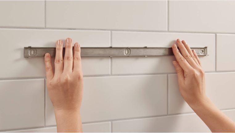 HANSGROHE WALLSTORIS držák ručníku 581 mm, matná černá 27926670 Obrázek - fotka