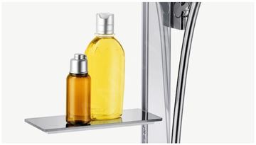 HANSGROHE CASETTA mýdlenka, pro sprchovou tyč, chrom/černá 26511600 Obrázek - fotka