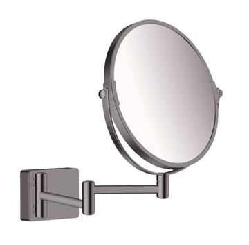 HANSGROHE ADDSTORIS kosmetické zrcátko 188 mm, zvětšovací, kartáčovaný černý chrom
