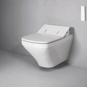 DURAVIT SENSOWASH SLIM závěsné WC, s bidetovým sedátkem, SoftClose, Rimless 631001002004300 Obrázek - fotka