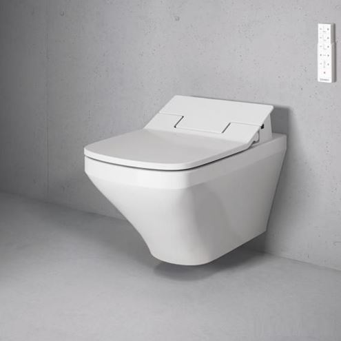 DURAVIT SENSOWASH SLIM závěsné WC, s bidetovým sedátkem, SoftClose, Rimless 631001002004300 Obrázek - fotka
