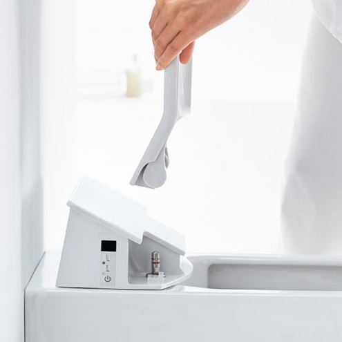 DURAVIT SENSOWASH SLIM závěsné WC, s bidetovým sedátkem, SoftClose, Rimless 631001002004300 Obrázek - fotka