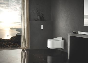 GROHE SENSIA ARENA závěsné WC s bidetovým sedátkem, Rimless, HyperClean, alpská bílá 39354SH1 Obrázek - fotka