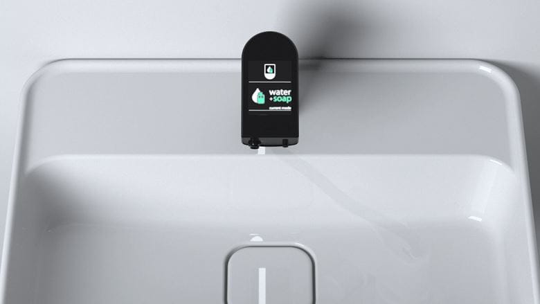 IDEAL STANDARD INTELLIMIX senzorová umyvadlová baterie, s dávkováním mýdla, napájení ze sítě, chrom A7488AA Obrázek - fotka