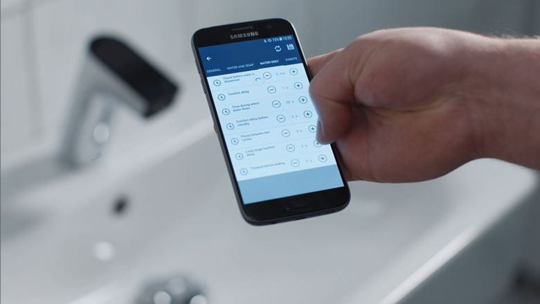 IDEAL STANDARD INTELLIMIX senzorová umyvadlová baterie, s dávkováním mýdla, napájení ze sítě, chrom A7488AA Obrázek - fotka