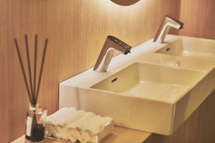 IDEAL STANDARD INTELLIMIX senzorová umyvadlová baterie, s dávkováním mýdla, napájení ze sítě, chrom A7488AA Obrázek - fotka