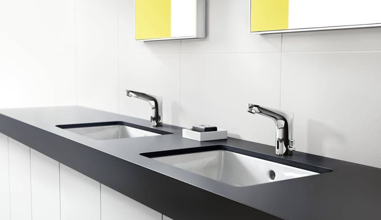 HANSGROHE FOCUS umyvadlová senzorová baterie pro jednu vodu, napájení z baterie, EcoSmart, chrom 31172000 Obrázek - fotka