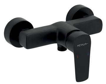 NOVASERVIS METALIA 58 sprchová nástěnná baterie, matná černá