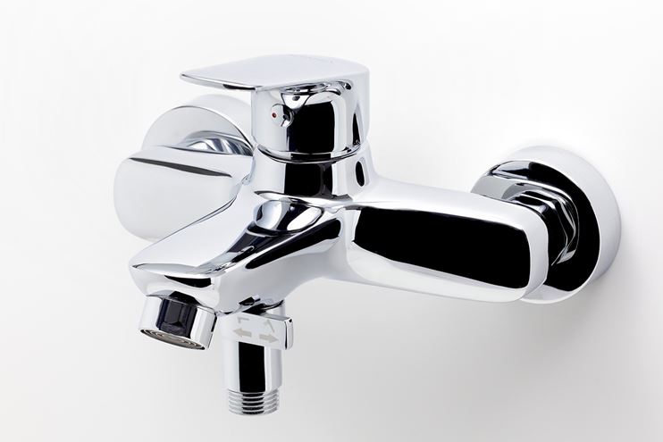 NOVASERVIS TITANIA PURE vanová nástěnná baterie, s přepínačem, chrom 90320/1,0 Obrázek - fotka