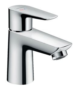 HANSGROHE TALIS E umyvadlová stojánková baterie, s odtokovou soupravou, CoolStart, EcoSmart, chrom